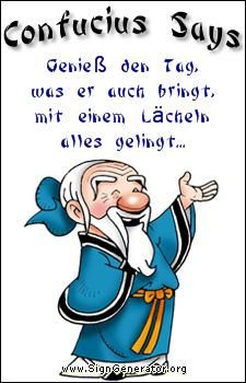 Zum Sonntag ein Spruch - lustich.de